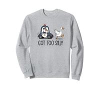 Got Too Silly Police Goose Chase Funny Bad Gosling Felpa