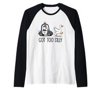 Got Too Silly Police Goose Chase Funny Bad Gosling Maglia con Maniche Raglan
