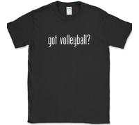 Got Volleyball Funny Milk Sports Humor Novelty Text Tee Tee Round Neck Unisex Tops Men's 100% Cotton Short-Sleeve T-Shirts XL