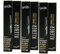 Got2b 2in1 Stylinggel per Sopracciglia & Bordi Resistente All'Acqua 3 X 16ml Gel