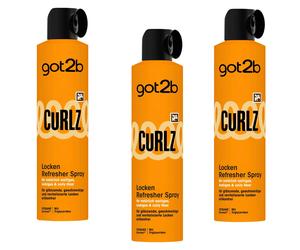 Got2b 3x got curlz Spray 200 ml Crema per Ricci Vegan - Capelli Ricci
