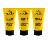 Got2b Colla Impermeabile Styling Gel 3 X 150ml Gel per Capelli per Stark Tenuta