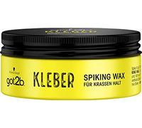got2b Colla Spiking Wax Tenuta 6 (75 ml), cera per capelli con presa larga per stili verticali, gel per capelli per uomini modellato come una cera, e mantiene come una colla