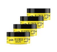 got2b Colla Spiking Wax Tenuta 6 (75 ml), cera per capelli con presa salda per stili verticali, gel per capelli per uomini modellato come una cera, mantiene come una colla, 4 x 75 ml