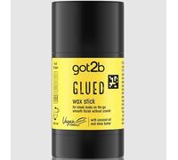 GOT2B Colla Wax Stick (1 x 50 g), cera per capelli per look Sleek on the go senza crunch, la cera per capelli crea stili duraturi e super forti fino a 24 ore