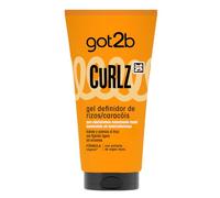 got2b Curlz Gel Definitore 150 ml - Definizione e Idratazione per Capelli Ricci, Ondulati e Afro, Controllo Frizz ed Elasticità con Estratto di Alghe Rosse Formula Vegana