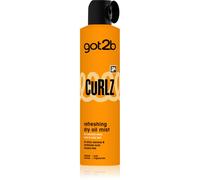 got2b Curlz Refreshing Dry Oil Mist olio-spray secco per lisciare i capelli per capelli mossi e ricci 200 ml