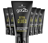 got2b Gel per capelli Ultra Glued, 150 ml, confezione da 6