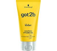 Got2b Gel per styling effetto colla, resistente all'acqua, confezione da 3 pezzi (3 x 150 ml).