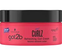 got2b GotCurlz crema rinfrescante per riccioli (1 x 200 ml), crema idratante per styling e nourishes Without Weigh Down