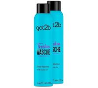 got2b Schwarzkopf Shampoo a secco extra volume (2 x 200 ml), shampoo a secco con effetto fresco istantaneo e volume boost, shampoo a secco senza residui, fino a 48 ore di profumo