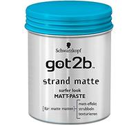 Got2B spiaggia Matte Surfer Look Matt Paste, confezione da (6 X 100 ML)