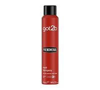 got2b Spray per capelli fenomenale opaco (200 ml), styling spray con finitura opaca, spray per capelli per uomini dona uno stile barbershop curato e potente