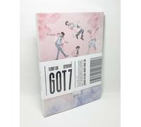 GOT7 5° Mini Album FLIGHT LOG PARTENZA ROSE QUARTZ CD+Libro+Biglietto+2p Card...
