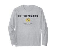 Goteborg Goteborg Vacanza Goteborg Regalo Svezia Goteborg Maglia a Manica
