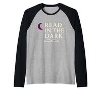 Goth Book Lover Dark Academia Witchy Bookish Occulto Letterario Maglia con Maniche Raglan