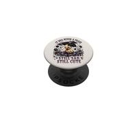 Goth Duck Sad Cute Emo Animal Cuore spezzato Viola PopSockets PopGrip Adesivo