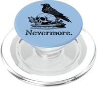 Goth Emo Black Quoth The Raven Nevermore PopSockets PopGrip per MagSafe