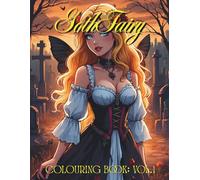 GOTH FAIRY: Colouring Book Volume 1: 50 Dark Fantasy Fairy Colouring Pages Featuring Gothic Art, Skulls, Wings, and Magical Graveyards. Perfect for teens and adults alike.