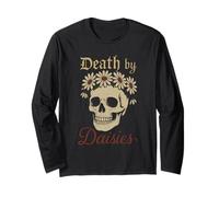 Goth Gardener Witchy Garden Skull Plant Moody Dark Estetic Maglia a Manica