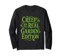 Goth Gardener Witchy Garden Skull Plant Moody Dark Estetic Maglia a Manica