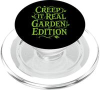 Goth Gardener Witchy Garden Skull Plant Moody Dark Estetic PopSockets PopGrip per MagSafe