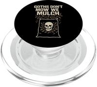Goth Gardener Witchy Garden Skull Plant Moody Dark Estetic PopSockets PopGrip per MagSafe