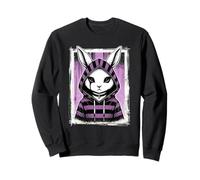 Goth Girl Cute E-Girl Donne Gotico Coniglietto Goth Girls Outfit Felpa