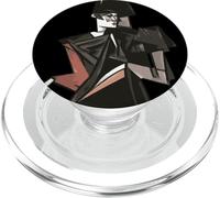 Goth Girl Dancing Geometrico Astratto Art Cut Out PopSockets PopGrip per MagSafe