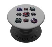 Goth Girl Must Haves For Christmas Season Unique Gothic Xmas PopSockets PopGrip Adesivo