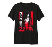 Goth Grunge Demone Anime Ragazza Waifu Horror Alt Estetica Maglietta Premium