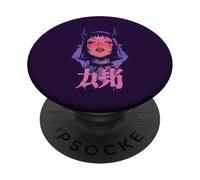 Goth Grunge Demone Anime Ragazza Waifu Horror Alt Estetica PopSockets PopGrip Adesivo