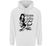 Goth Mum Like A Regolare But Spookier Gotico Bambini Felpa con Cappuccio