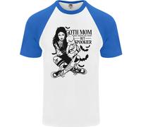 Goth Mum Like A Regolare But Spookier Gotico Uomo S/S Baseball T-Shirt