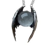 Goth Necklace, Vintage Crystal Pendant, Gothic Jewelry Accessory, Women’s Necklaces for Vampire Cosplay, Party Wear, Family Presents, Friends’ Present, Girls Youth Fashion Statement