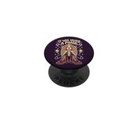 Goth Punk Scheletro Cuore Rotto Alternativa Emo PopSockets PopGrip Adesivo