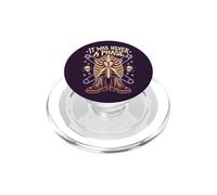 Goth Punk Scheletro Cuore Rotto Alternativa Emo PopSockets PopGrip per MagSafe