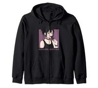 Goth Ragazza Estate Scuro Occulto Emo Anime Manga Felpa con Cappuccio