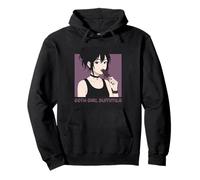 Goth Ragazza Estate Scuro Occulto Emo Anime Manga Felpa con Cappuccio