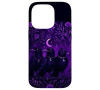 Goth Ragazze Un Notte Tempo Gotico Omicidio Di Corvi Custodia per iPhone 14 Pro