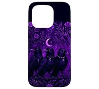 Goth Ragazze Un Notte Tempo Gotico Omicidio Di Corvi Custodia per iPhone 15 Pro
