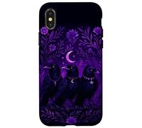 Goth Ragazze Un Notte Tempo Gotico Omicidio Di Corvi Custodia per iPhone X/XS