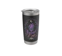 Goth Romance Forever More Dark Heart Mood Bicchiere termico in acciaio inox doppia parete