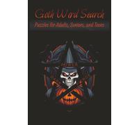 Goth Word Search: Word Searches With Easy to Read Print about Goth and Gothic things | 6x9 Inches, 110 pages | 50+ Puzzles
