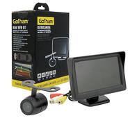 GOTHAM 1237924 Kit Retrocamera Auto Specchio 4.2" HD | CMOS | Visiera Antiriflesso | Impermeabile IP67