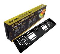 GOTHAM Kit Porta Targa con Telecamera | Impermeabile | Resistente | Visione Notturna | Design Elegante