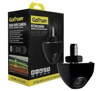 Gotham Retro camera universale Auto | Visione Notturna | LED Infrarossi | Impermeabile | Assistenza al Parcheggio | 170° | CMOS | 720x576