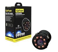 GOTHAM Retrocamera da Incasso 12V con 8 LED IR: Visione Notturna e Parcheggio Guidato di Precisione