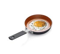 Gotham Steel Mini Egg and Omelet Pan with Ultra Nonstick Titanium & Ceramic Coating - 5.5", Dishwasher Safe, Stay Cool Handle