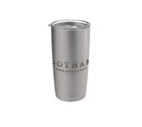 Gotham TV Series Logo Bicchiere termico in acciaio inox doppia parete